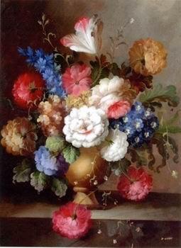 unknow artist Floral, beautiful classical still life of flowers.091 oil painting image